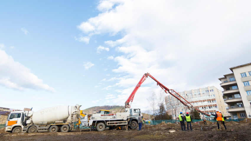 S-a turnat fundația Spitalului Modular ATI Piatra Neamț!