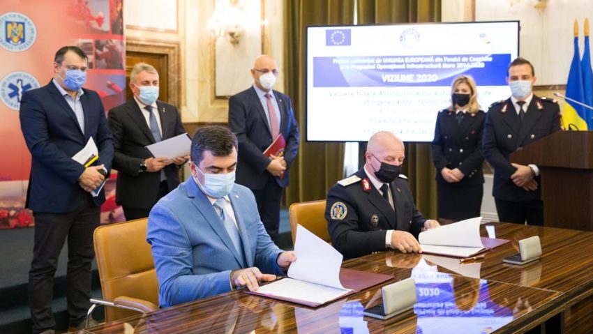 476 de autospeciale de stingere a incendiilor pentru IGSU