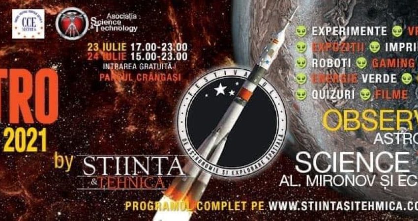 AstroFest 2021 în Parcul Crângași!