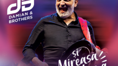 Concertul “Damian Drăghici & Brothers şi Mireasa Nebună”, pe 30 august, la Grădina de Vară Herăstrău