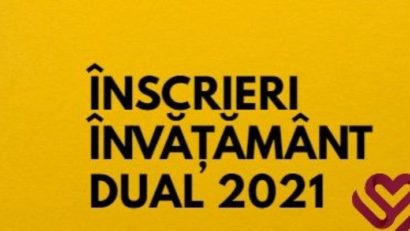 Începe a doua etapă de înscriere la învățământul dual!