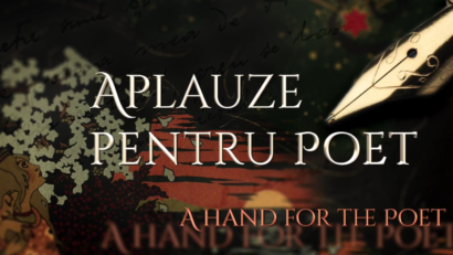 “Aplauze pentru poet / A Hand for the Poet” – un proiect online de promovare a poeziei româneşti