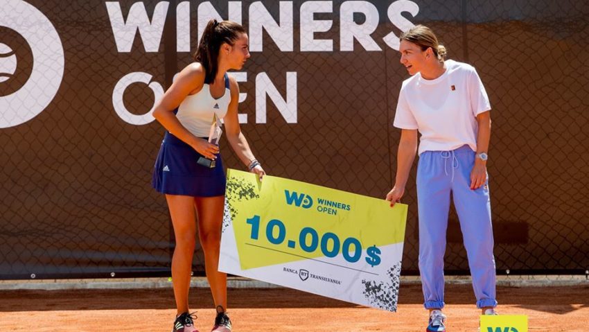 Simona Halep și Gabriela Ruse joacă împreună în proba de dublu de la Indian Wells