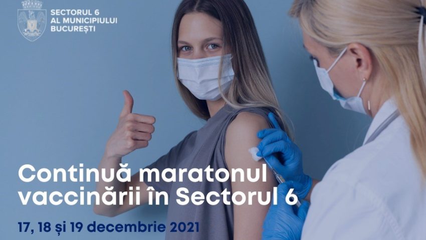 Maratonul vaccinării la centrul de vaccinare „Drumul Taberei”!