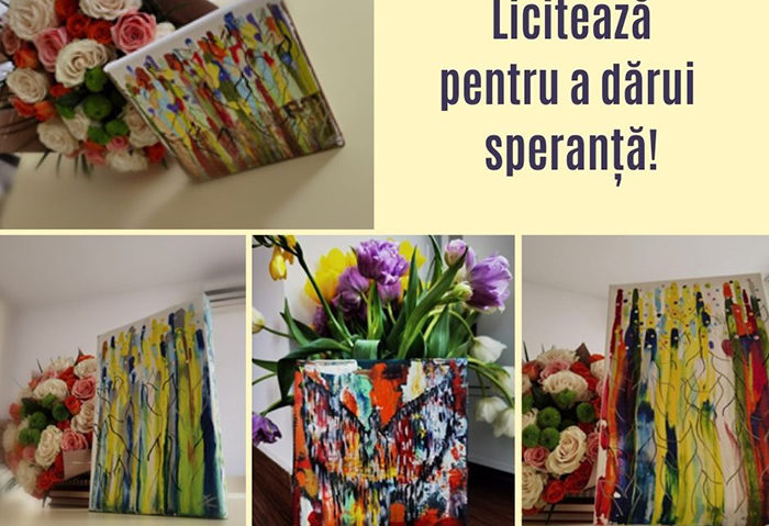 Licitează pentru a dărui speranță!