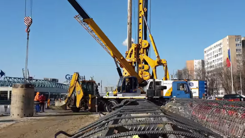 Lucrările la pasajul rutier “Europa Unită” din sectorul 4 vor fi finalizate în circa 18 luni