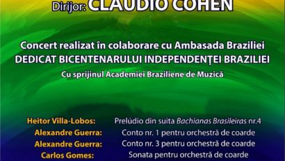 Concert integral cu muzică braziliană!