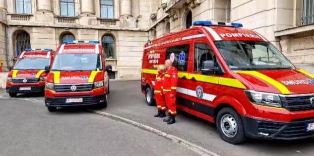 ISU B If: Exercițiu- Intervenție în caz de incendiu la  Sala Palatului