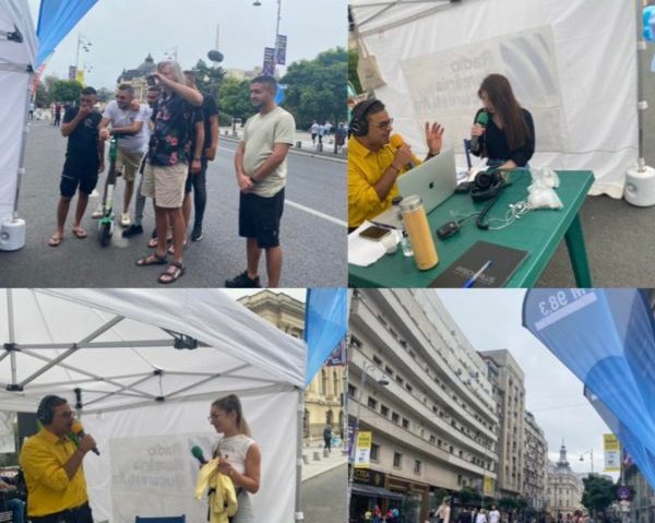 FOTO: București FM s-a auzit de pe Calea Victoriei!