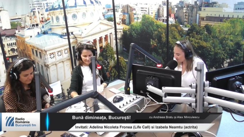 Adelina Nicoleta Fronea (Life Call) și Izabela Neamțu (actriță): ”Caravana are un scop caritabil”