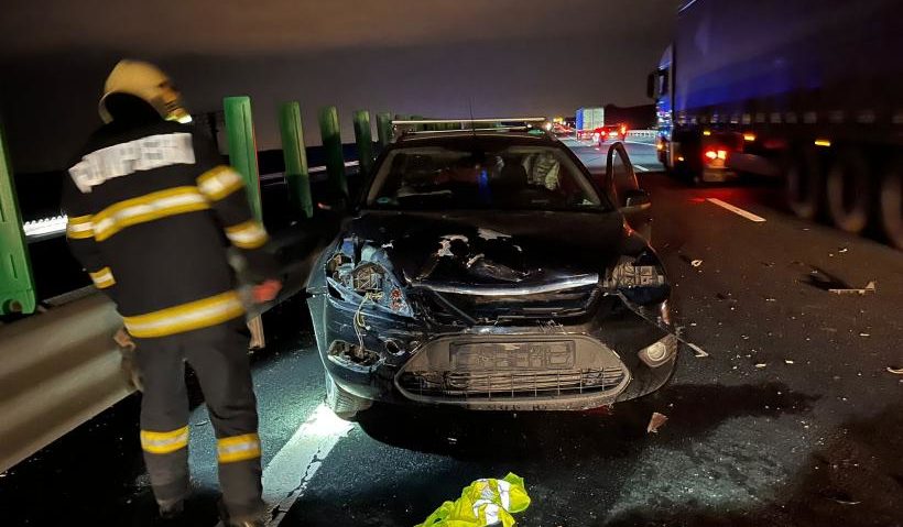 ACCIDENT pe A2! Vizibilitate scazuta, pe autostrăzile A1 București-Pitești și A2 București-Constanța
