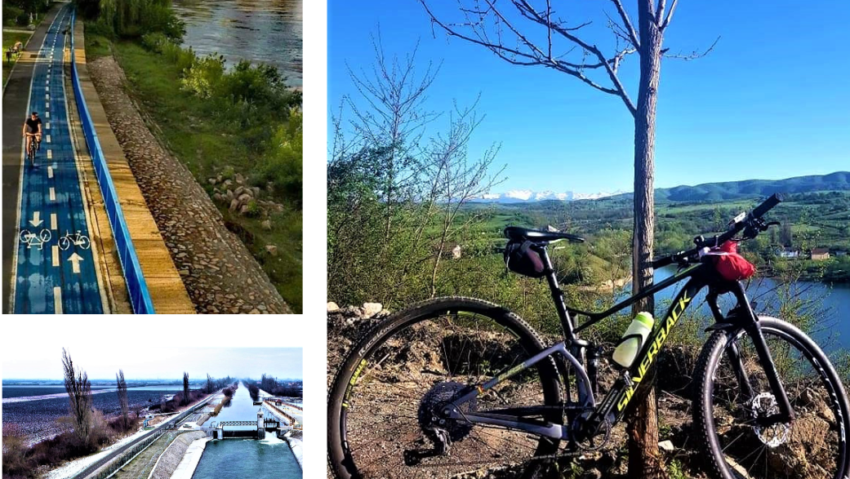 Peste 400 de kilometri de piste de biciclete vor fi amenajate pe digurile administrate de “Apele Române”