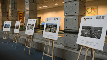 “Ucraina – un an de război” – expoziție de fotografii AGERPRES la BCU