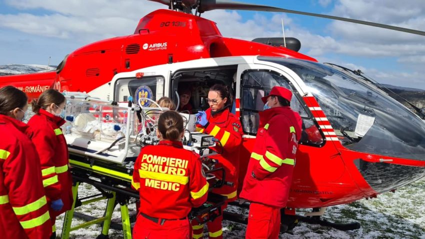 DSU: 10 misiuni de salvare a nou-născuților din ultimele 24 de ore