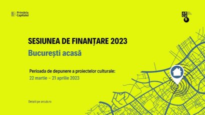 Proiectele culturale pentru oraş pot fi înscrise până la 21 aprilie în programul de finanţare nerambursabilă “Bucureşti acasă” 2023