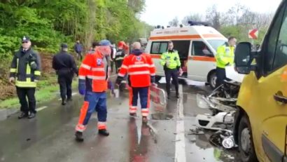 Accident la Uverturii- Apusului