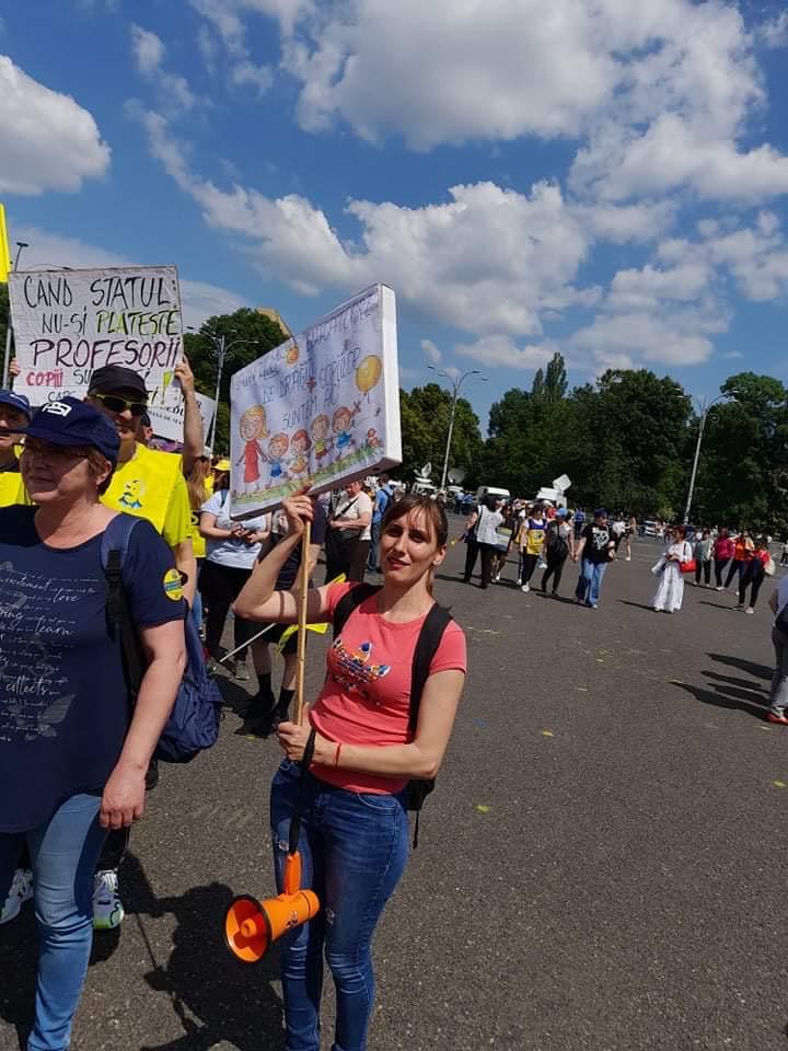 protest profesori