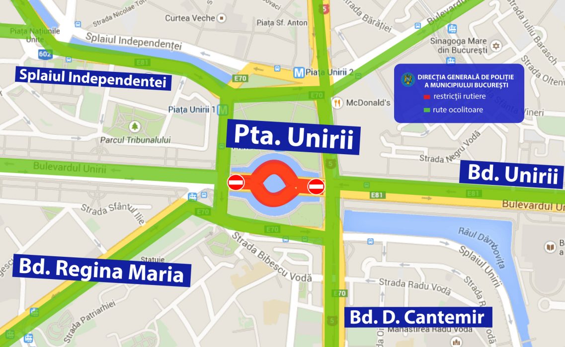 Restricții de circulație în București