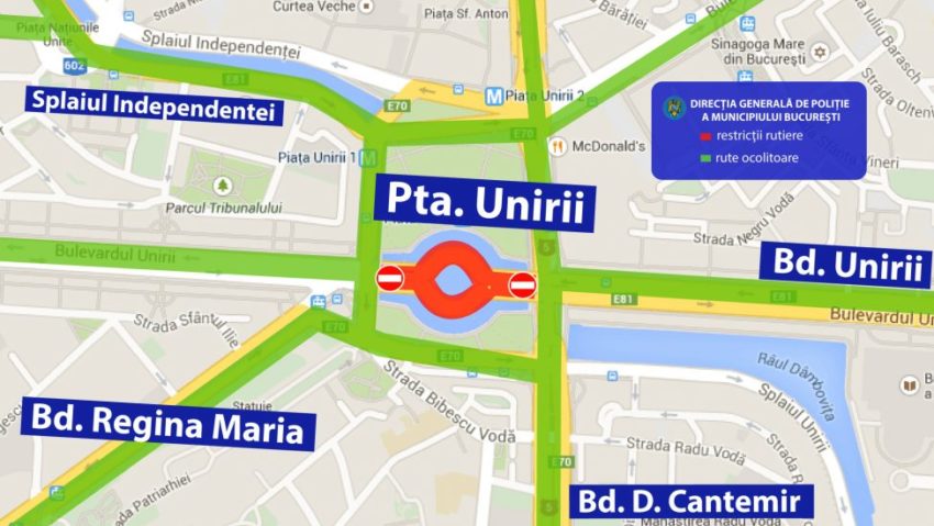 „Simfonia Apei” revine în Piața Unirii