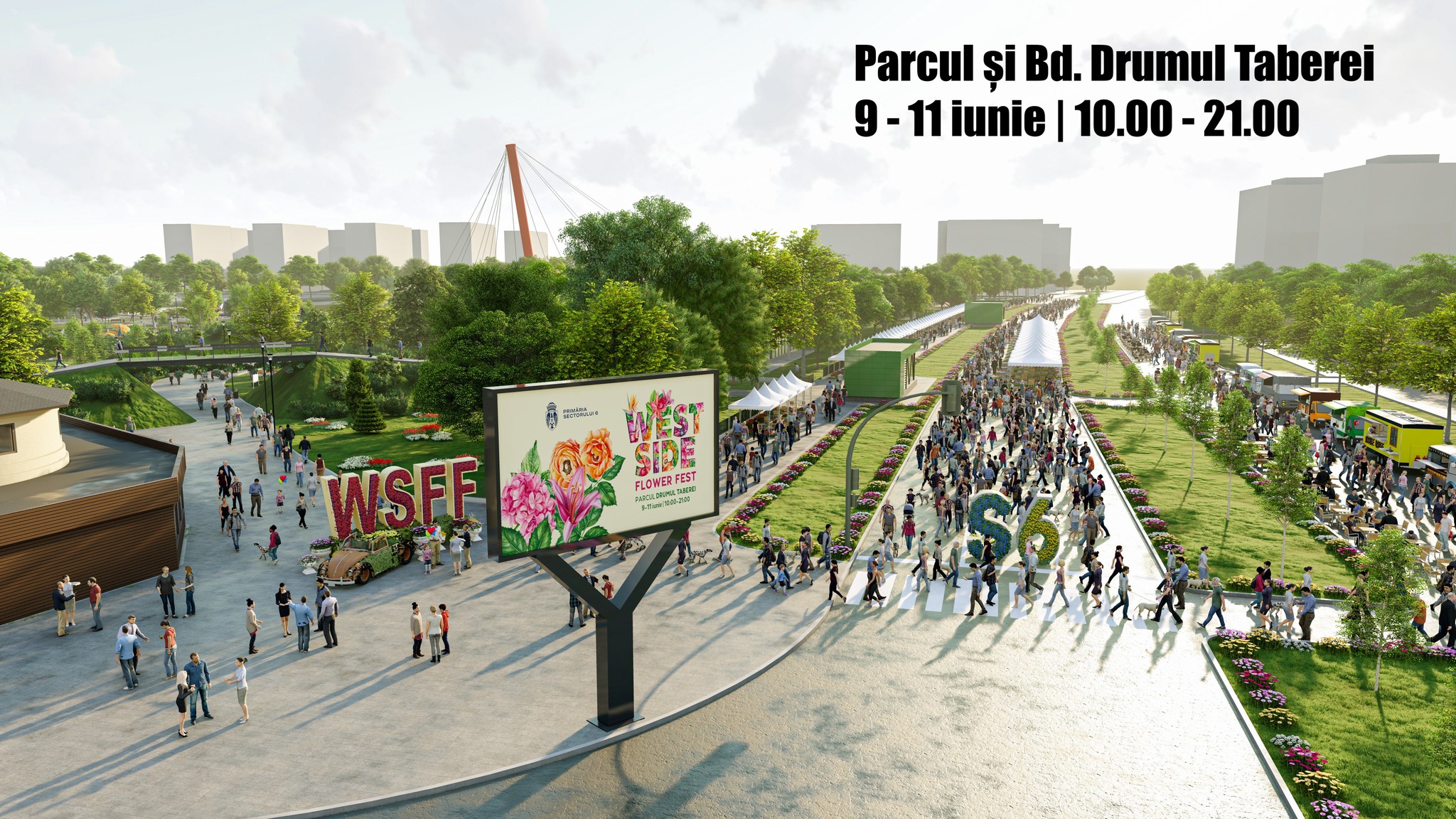 Încep pregătirile pentru West Side Flower Fest