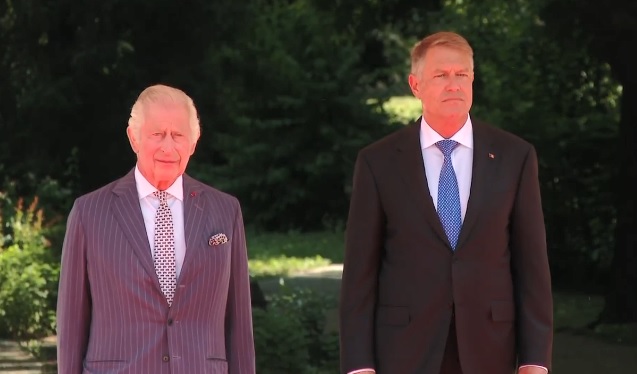 Prima vizita a Regelui Charles al III-lea de la încoronare este în România