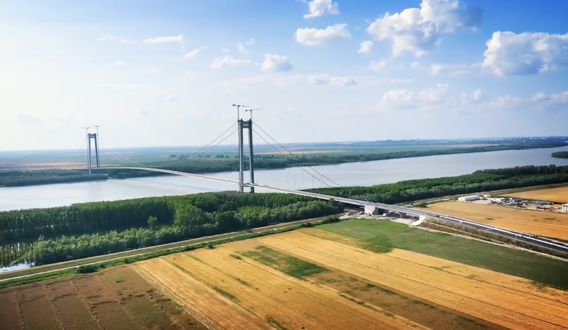 Traficul pe podul de la Brăila rămâne deschis non-stop până pe 16 iulie