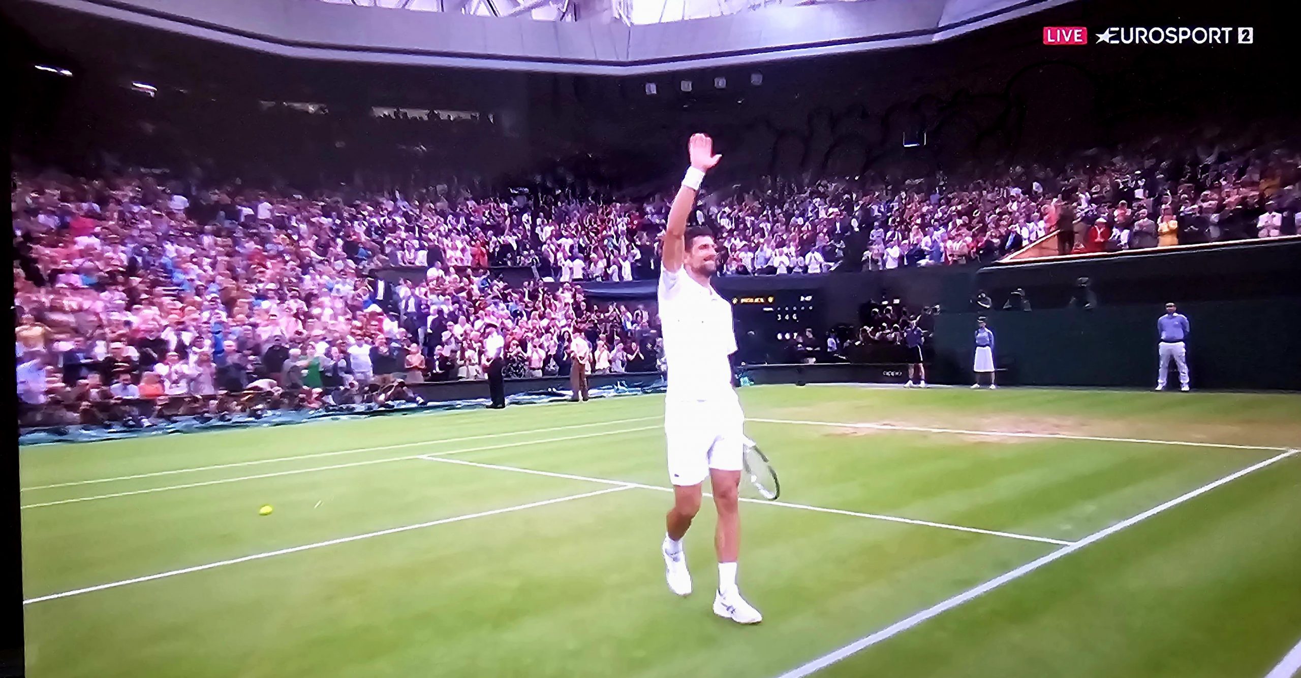 Novak Djokovic, primul finalist de la Wimbledon