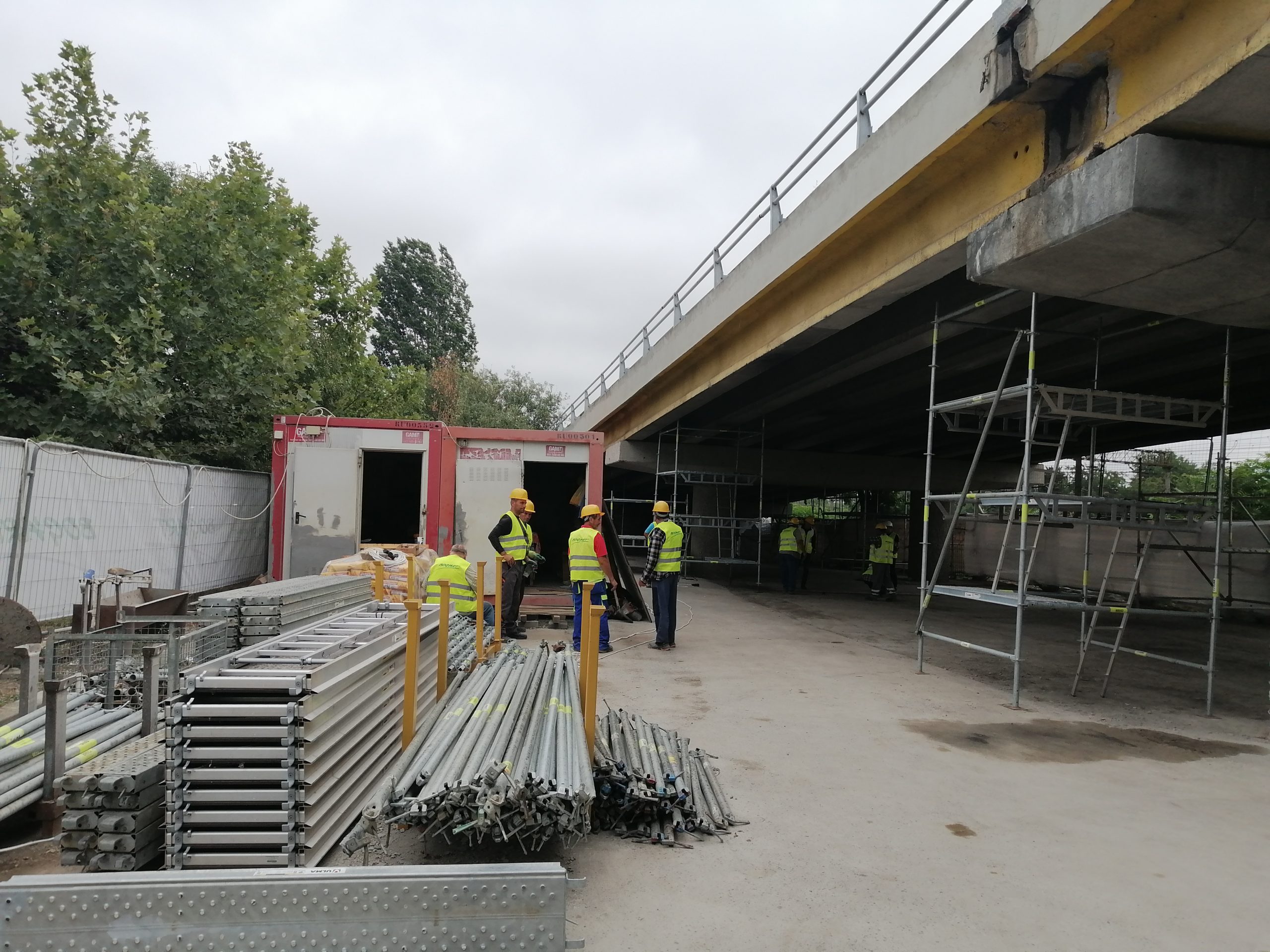 Restricții de circulație, de azi, la Podul Grant