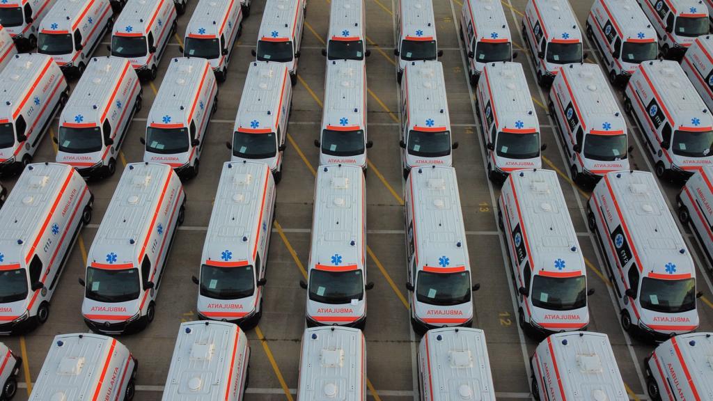 Noi ambulante pentru transport pacienți pentru Serviciile Publice de Ambulanță Județene!