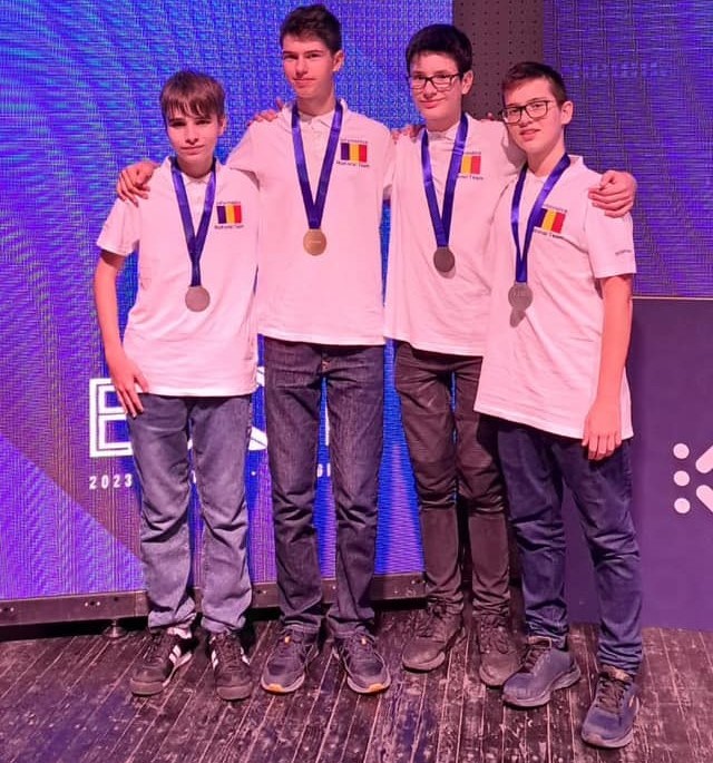 România a ocupat locul I pe medalii la Olimpiada Europeană de Informatică pentru Juniori