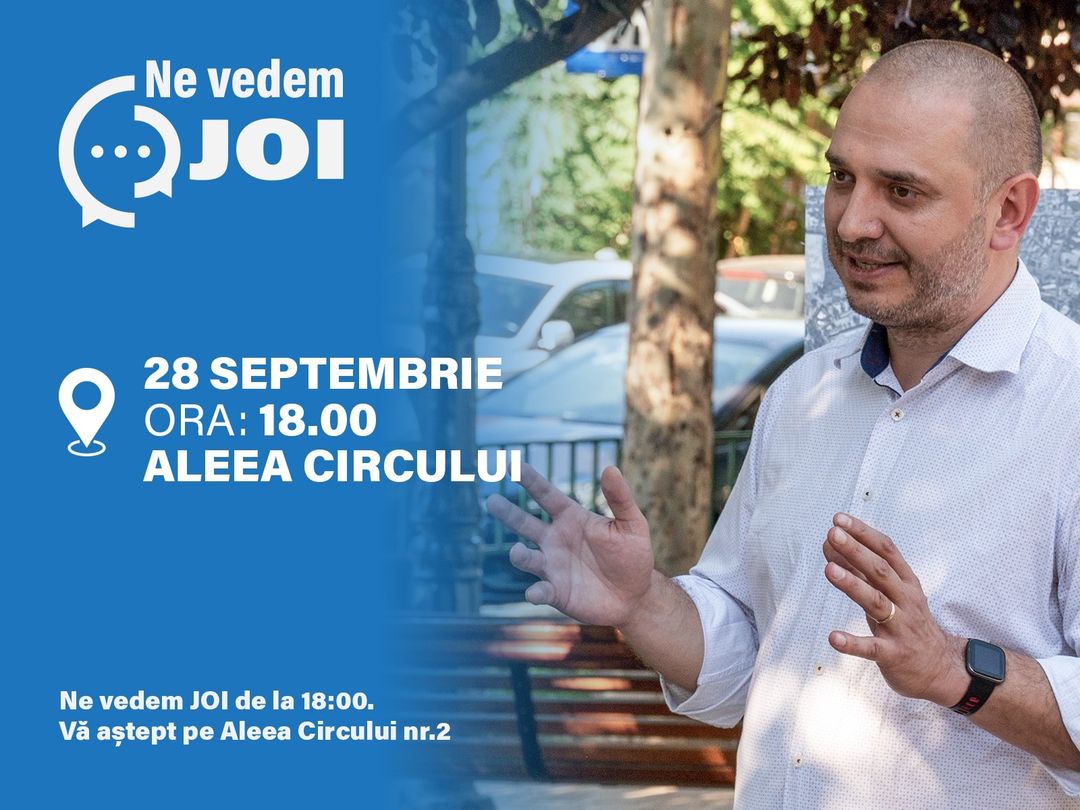 Primarul Sectorului 2, Radu Mihaiu, cheamă cetățenii la discuții