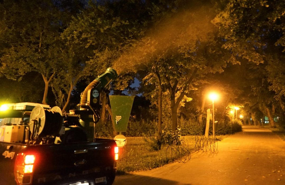 Au început tratamentele împotriva țânțarilor