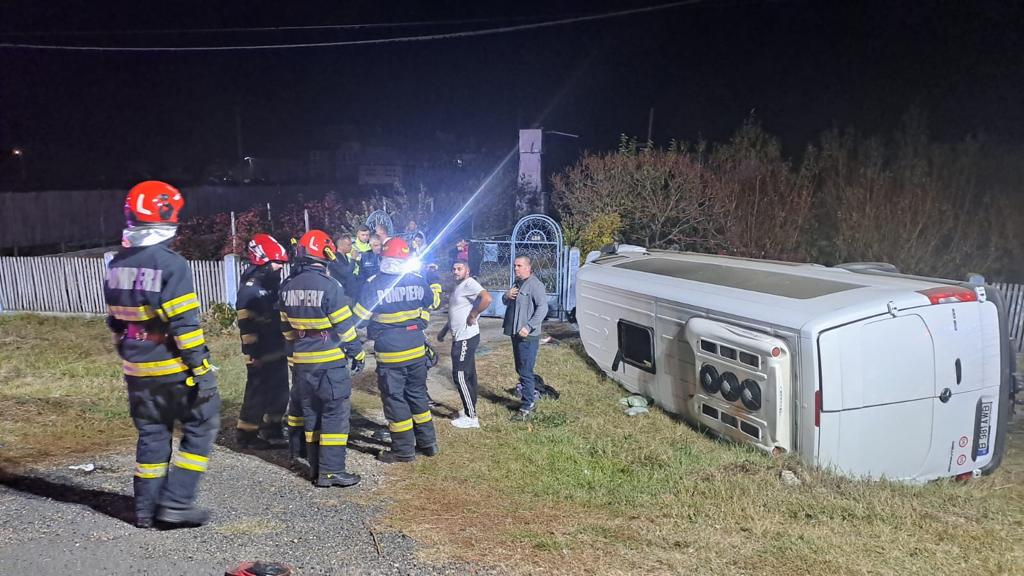 Plan roșu de intervenție în județul Dâmbovița, în urma unui accident rutier!