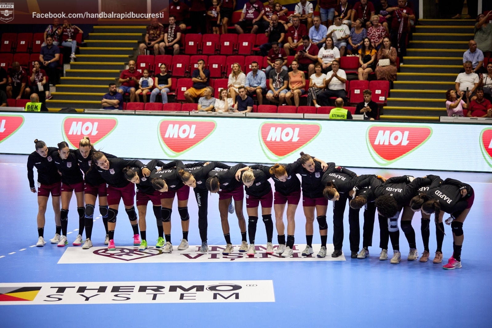 Înfrângere pentru Rapid în Liga Campionilor la handbal feminin