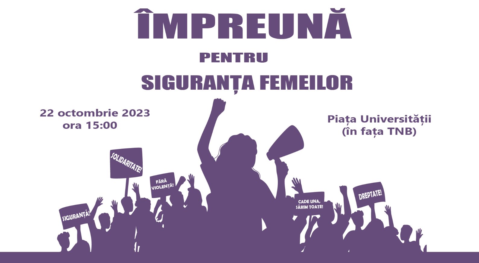 Marș pentru prevenirea și combaterea violenței împotriva femeilor