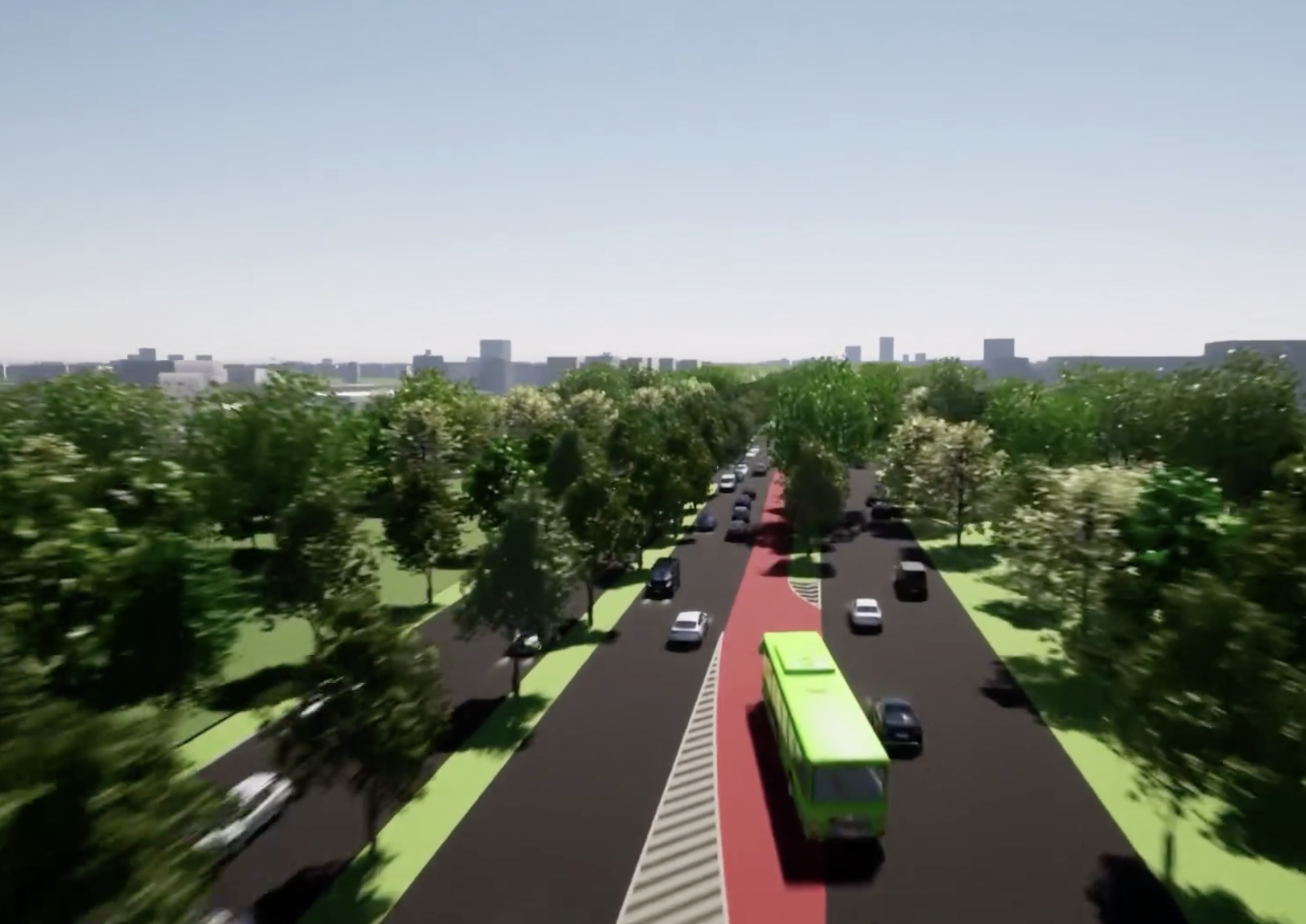 Bandă unică pentru autobuze între Piaţa Presei şi Piaţa Victoriei 