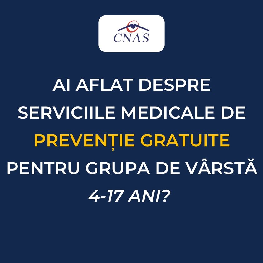 Aproape 110.000 de consultaţii de prevenţie au fost acordate în primele două trimestre ale acestui an