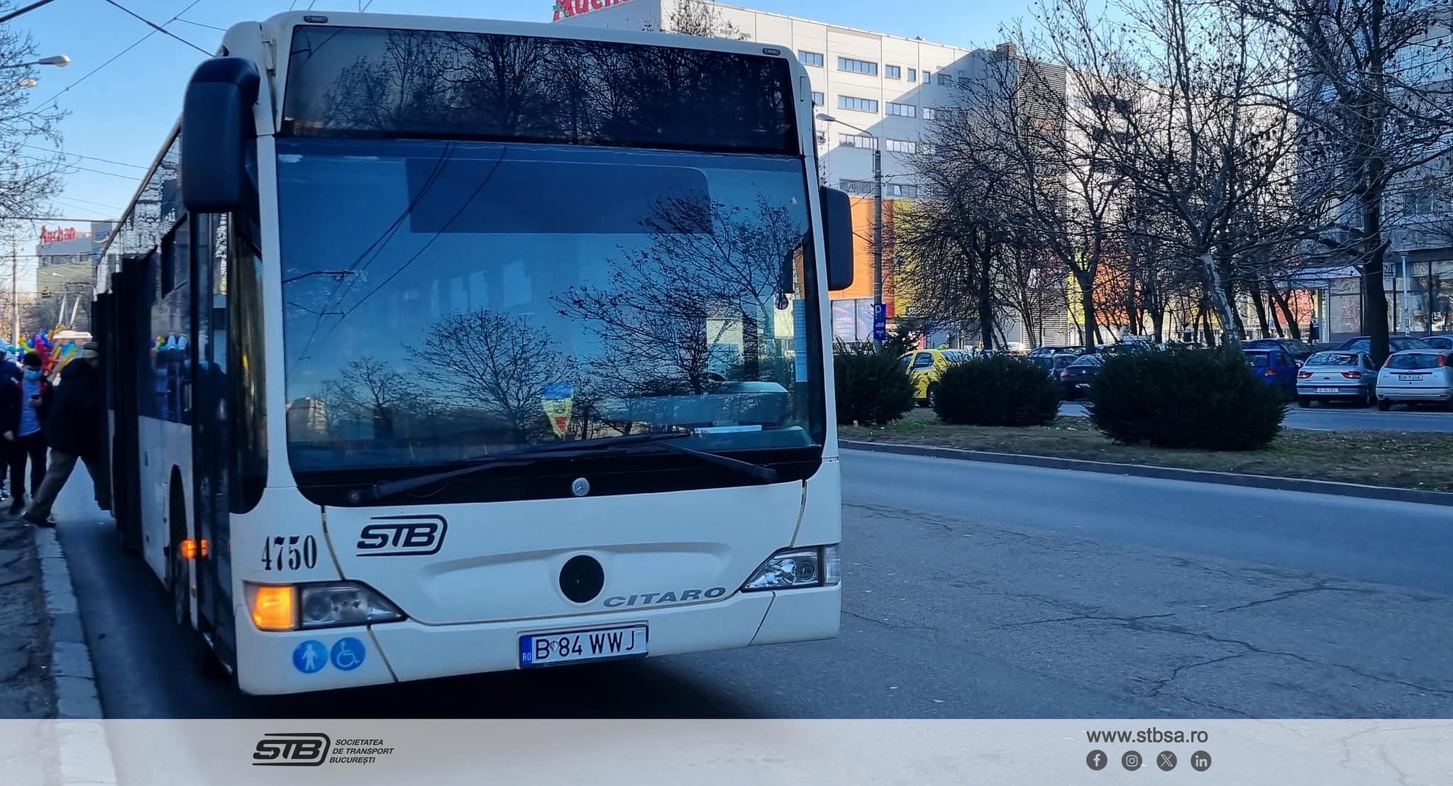 Stație aferentă liniei de autobuz 434, suspendată, de vineri