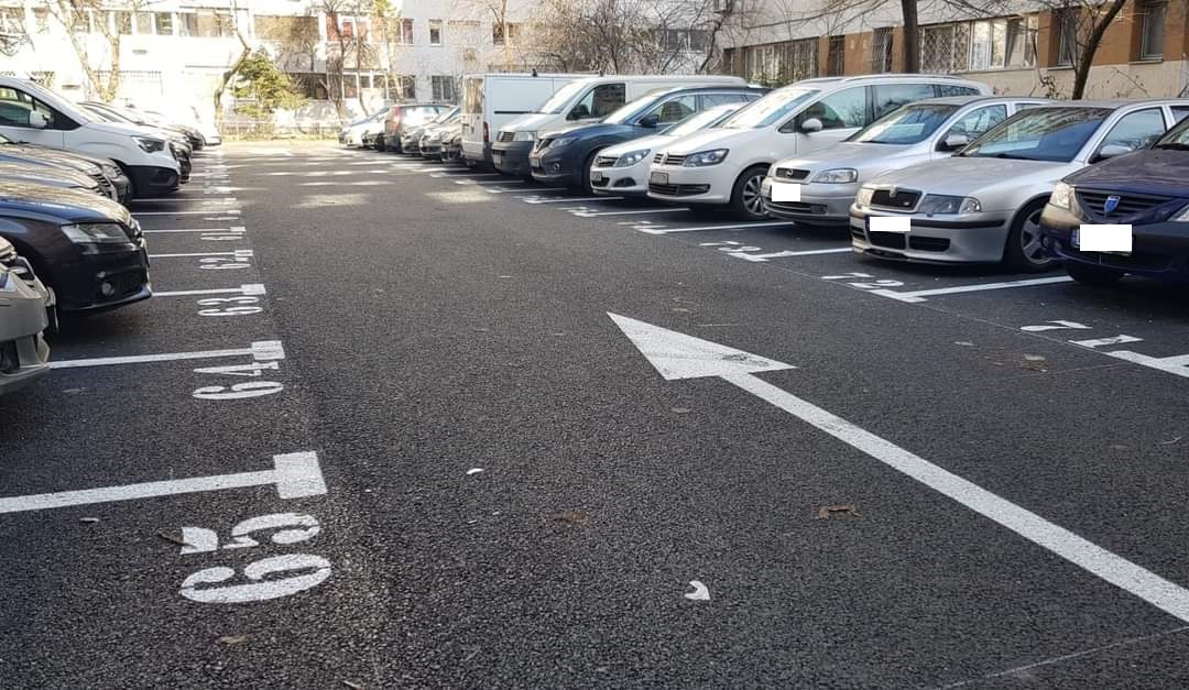Noi locuri de parcare pentru locuitorii sectorului 4