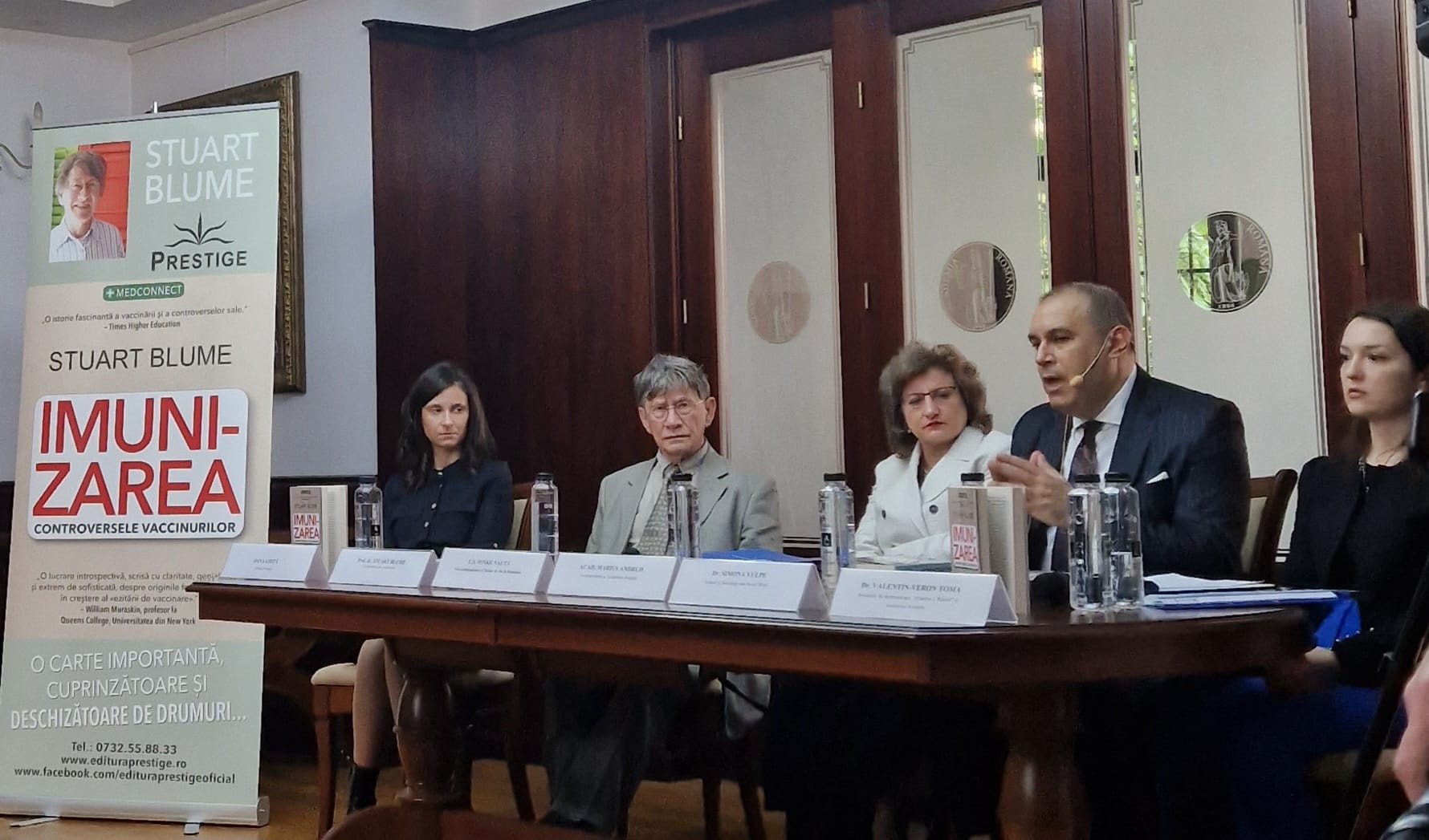 Academia Română- Workshop și lansare de carte „Imunizarea. Controversele vaccinurilor“