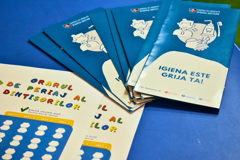 Cu stomatologul la Centrul de zi „Sfântul Andrei”