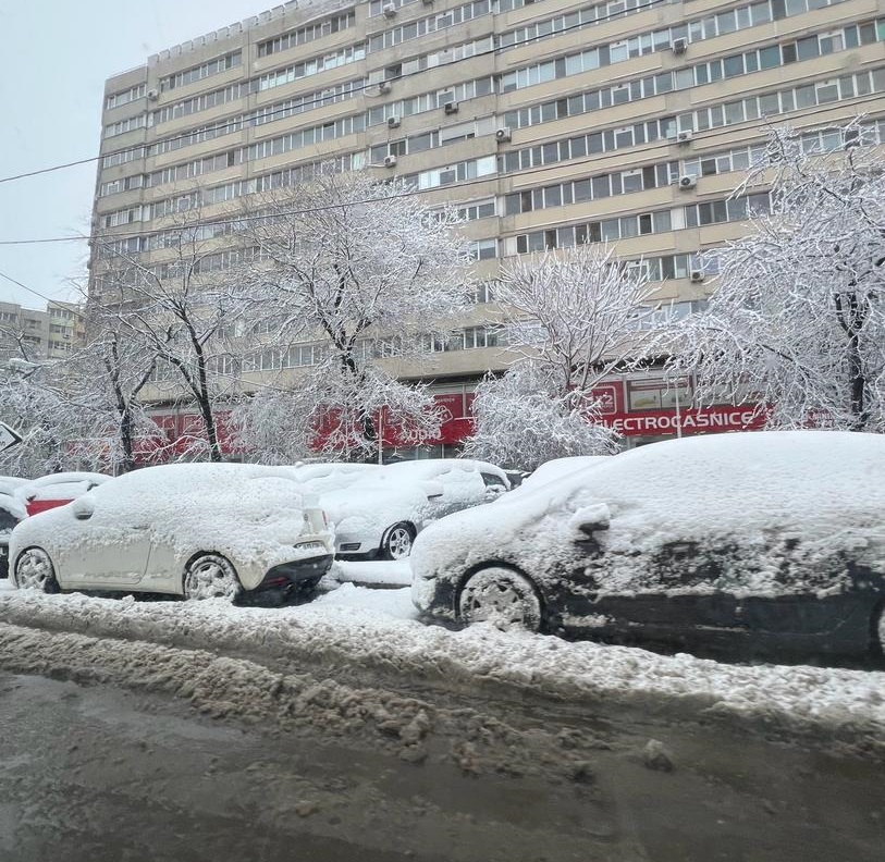 Ultima zi cu ger, în București