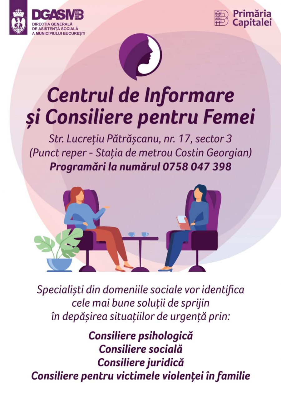 Centru de sprijin pentru femeile cu greutăți
