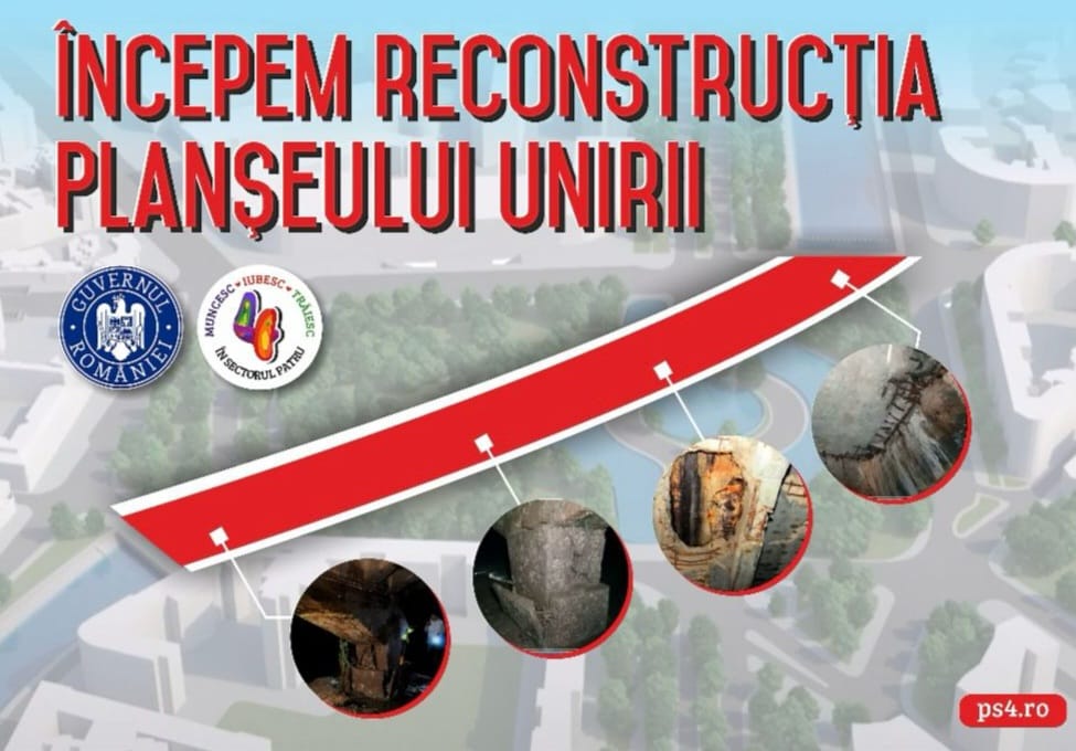 Se semnează contractul pentru refacerea Planşeului Unirii!