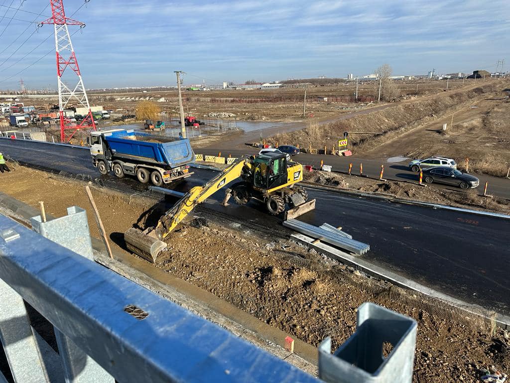 Lucrari reluate, pe sectiunea de sud a Autostrazii de Centura a Capitalei – A0