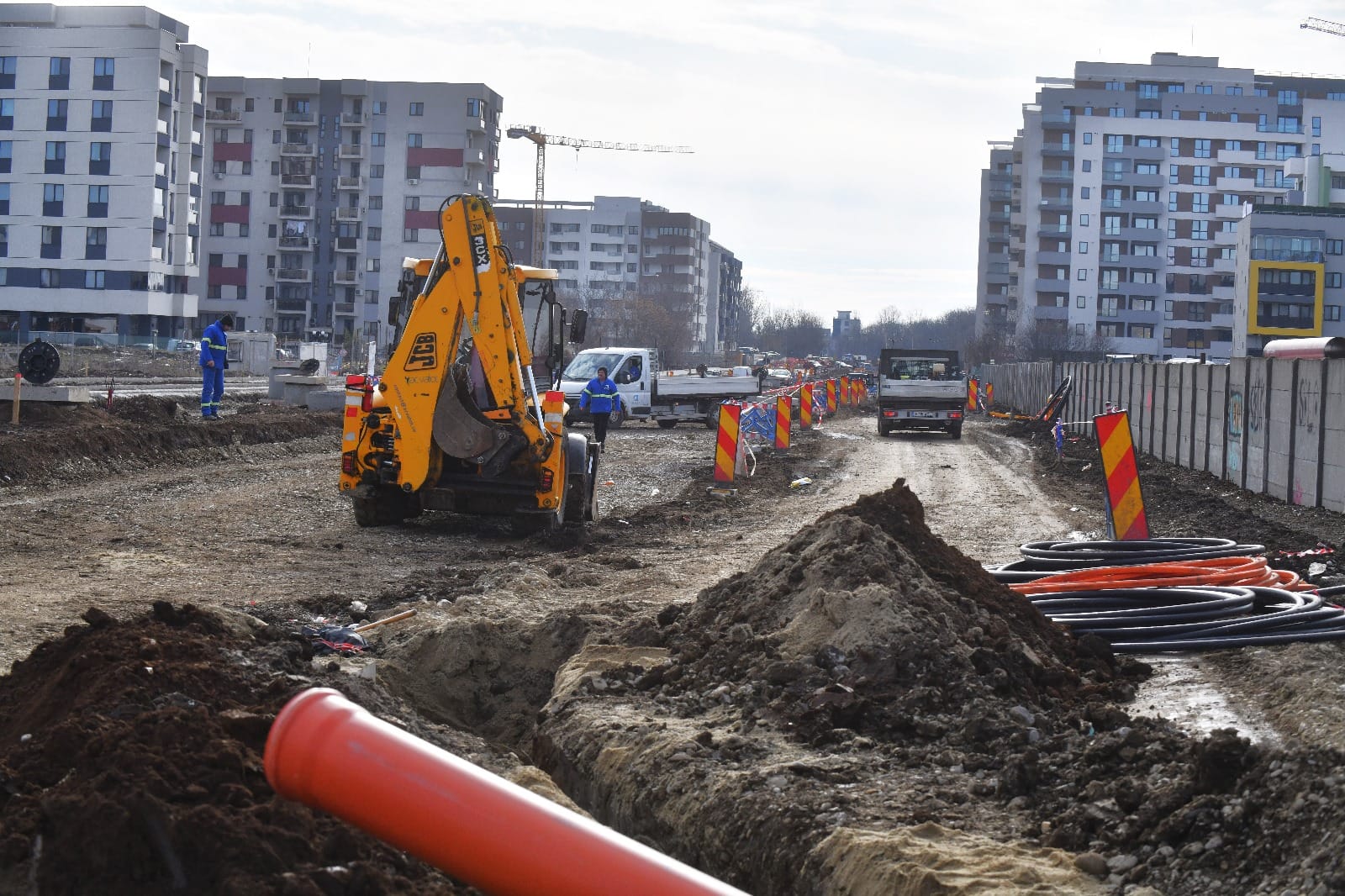Valea Largă, in curs de modernizare