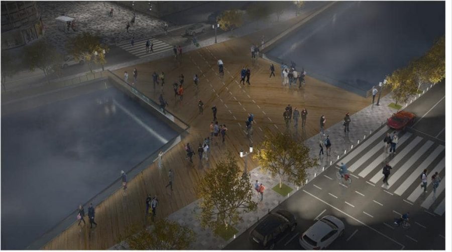 Un pas înainte pe Podul Calicilor din Capitală