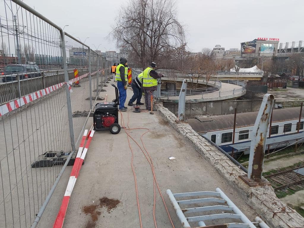 Continuă lucrările la Podul Grant!