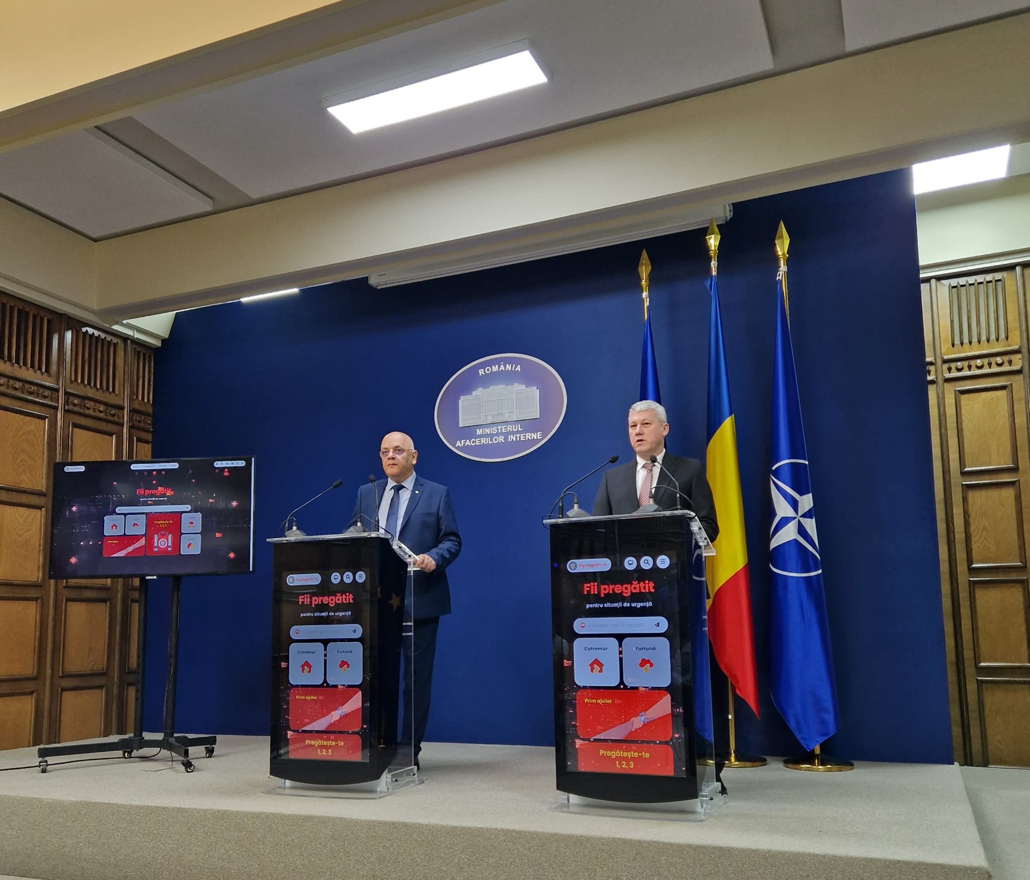 DSU a lansat a doua versiune a Platformei Naţionale de Pregătire pentru Situaţii de Urgenţă