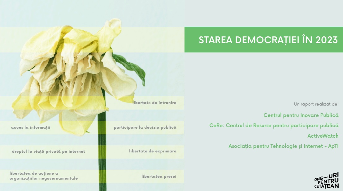 Democrația și transparența se degradează lent, când e vorba de decizii importante și de banii publici!